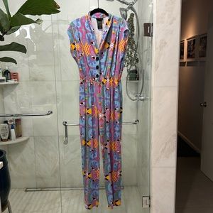 2X-Large, Nooworks Magic Jumpsuit in sold out eyeball pattern